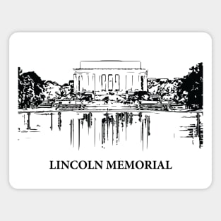 Lincoln Memorial Magnet